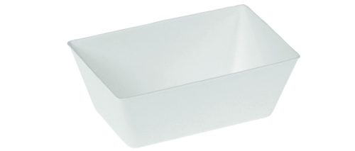 Fingerfood pohár 300 ml (12,0 x 8,0 x 4,5 cm), cukornád, fehér *10056