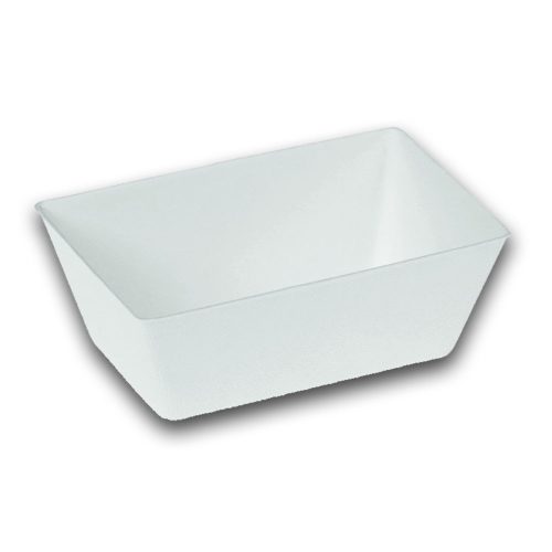 Naturesse cukornádrost desszertes tál, fehér (12,0 x 8,0 x 4,5 cm; 300 ml) 100db/csomag 600db/karton