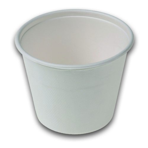 Naturesse cukornádrost leveses tál, fehér (ø 11,0 x 8,5 cm; 425 ml)  50db/csomag 500db/karton