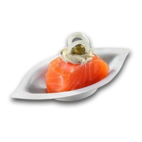   Naturesse cukornádrost swing tál, fehér (12,8 x 6,5 x 1,7 cm) 100db/csomag 600db/karton