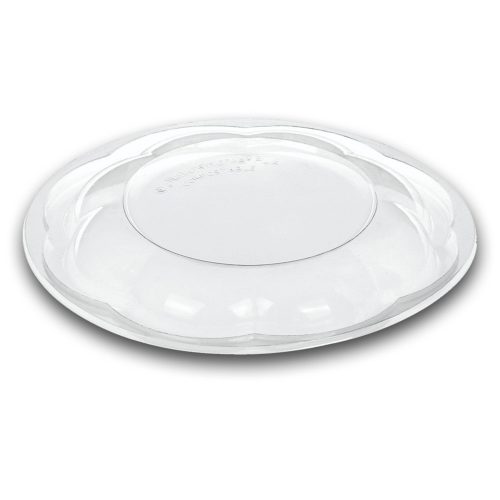 Naturesse PLA virág formájú fedél, átlátszó (ø 17,0 cm) 50db/csomag 600db/karton