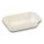 Naturesse bio-laminált cukornádrost téglalap alakú, elviteles ételtároló tál, fehér (20,5 x 13,0 x 4,5 cm; 500 ml; 1-részes) 125db/csomag 500db/karton
