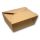 FOODBOX 1350 ml, barna papírdoboz 50db/csomag 3000db/karton