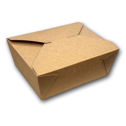 FOODBOX 1350 ml, barna papírdoboz 50db/csomag 3000db/karton