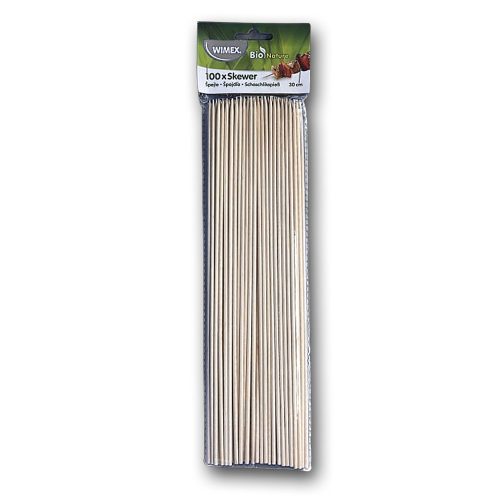 Saslik fapálcika (30 cm) 100db/csomag 10000db/karton