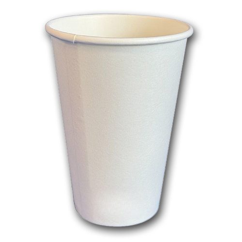 Papírpohár 3 dl, 80mm műanyagmentes fehhér 50db/csomag 1000db/karton