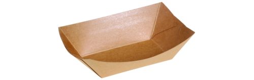 Street food csónak 200 ml (8,5 x 5,1 x 3,6 cm) PLA bevonatttal - Naturesse - kifutó termék *16528