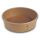Naturesse papír kerek tál PLA bevonattal, barna (ø 15,0 x 4,5 cm; 500 ml) 60db/csomag 300db/karton