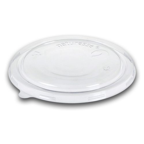 Naturesse PLA lapos fedél, 17011, 17012, 22467, 23109-23111, 23885 cikkszámú aljhoz (ø 15,0 cm) 50db/csomag 300db/karton