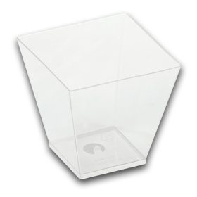   Naturesse PLA desszertes pohár (7,2 x 7,2 x 7,2 cm; 220 ml) 50db/csomag 400db/karton