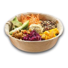   Naturesse pálmalevél mély, kerek tál (ø 16,0 x 5,0 cm; 650 ml) 25db/csomag 100db/karton