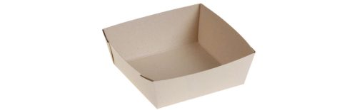 Ablakos doboz, bambusz PLA bevonatttal 450 ml (11,5 x 11,5 x 4,0 cm) - Naturesse *19601