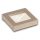 Naturesse bambusz fedél PLA ablakkal (11,5 x 11,5 x 4,0 cm) 50db/csomag 400db/karton