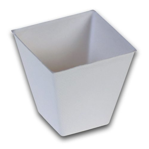 Naturesse cukornádrost fagylaltos pohár, fehér (7,2 x 7,2 x 7,2 cm; 220 ml) 50db/csomag 500db/karton