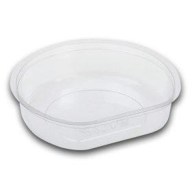   Naturesse PLA betétes tálka, átlátszó (ø 9,4 x 2,2 cm; 100 ml) 50db/csomag 1000db/karton