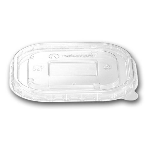 Naturesse PLA lapos fedél, 22140-22143 cikkszámú aljhoz (17,3 x 12,0 cm) 50db/csomag 300db/karton