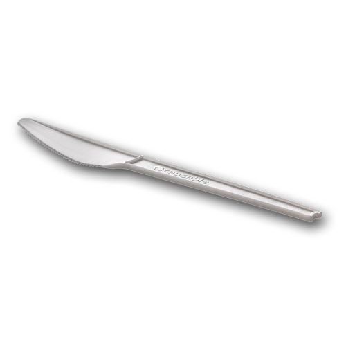 Naturesse CPLA többször használható kés, fehér (16,8 cm)  50db/csomag 1000db/karton