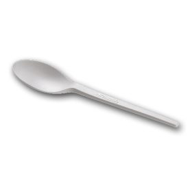   Naturesse CPLA többször használható teáskanál, fehér (12,8 cm)  50db/csomag 1000db/karton