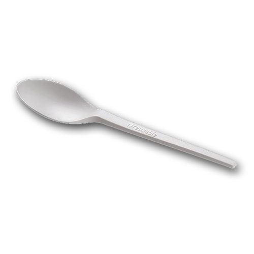 Naturesse CPLA többször használható teáskanál, fehér (12,8 cm)  50db/csomag 1000db/karton