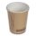 Naturesse papír bevonat nélküli kávéspohár, barna (ø 8,0 cm; 200 ml) 50db/csomag 1000db/karton