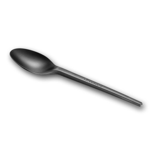 Naturesse CPLA többször használható kanál, fekete (16,8 cm)  50db/csomag 1000db/karton