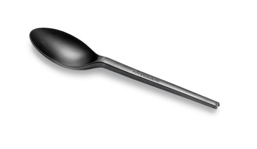 Kanál 12,8cm, anyaga: CPLA, fekete többször használatos, - Naturesse *23800