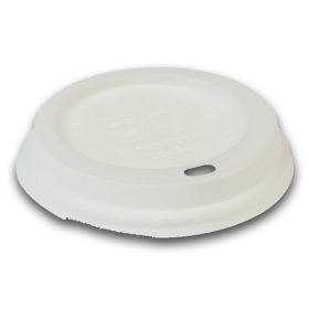   Naturesse CPLA pohárfedél, fehér (ø 9,0 cm)  50db/csomag 1000db/karton