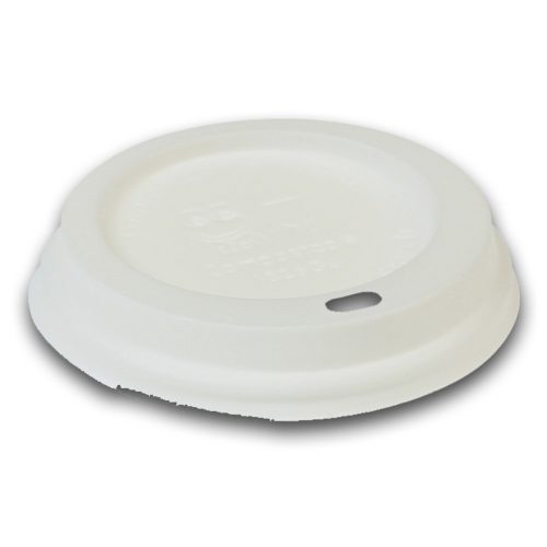 Naturesse CPLA pohárfedél, fehér (ø 9,0 cm)  50db/csomag 1000db/karton