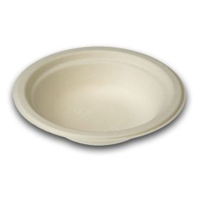   Naturesse cukornádrost kerek tál, fehér (ø 14,0 x 4,0 cm; 200 ml, peremmel)  50db/csomag 500db/karton