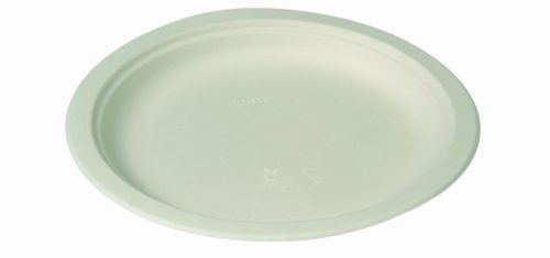 Cukornád tányér 26 cm, fehér - Naturesse *5017