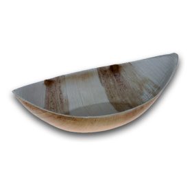   Naturesse pálmalevél hajó (22,0 x 13,5 x 4,0 cm; 400 ml) 25db/csomag 100db/karton