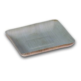   Naturesse pálmalevél téglalap alakú tányér (17,0 x 14,0 x 2,5 cm) 25db/csomag 200db/karton