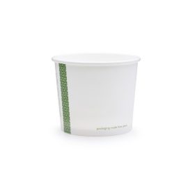   Papír leveses doboz PLA bevonattal 280 ml (90mm)(50db/cs - 1000db/karton) - Vegware *SC-10
