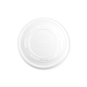   Tető CPLA, fehér (90mm)(50db/cs - 1000db/karton) - Vegware *VLID90S