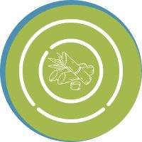 Cukornád tányér, tálca